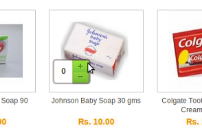 Quick select products